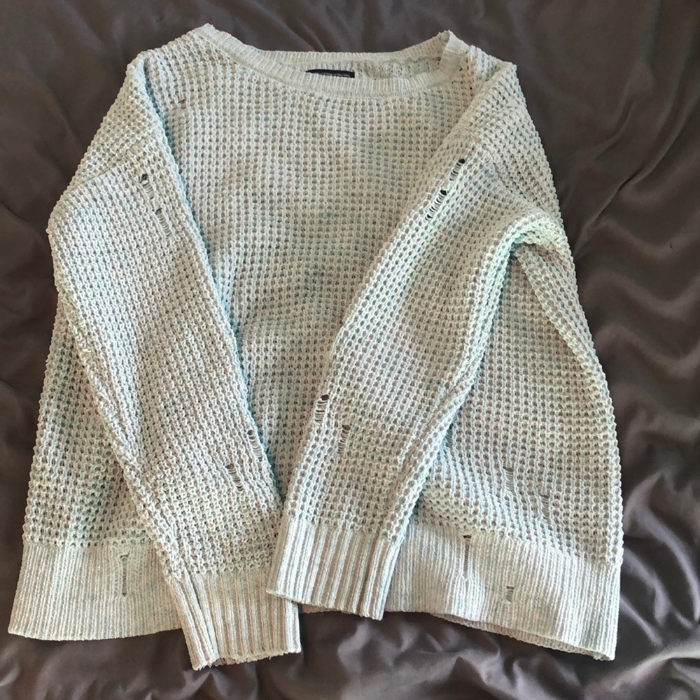 a sweater